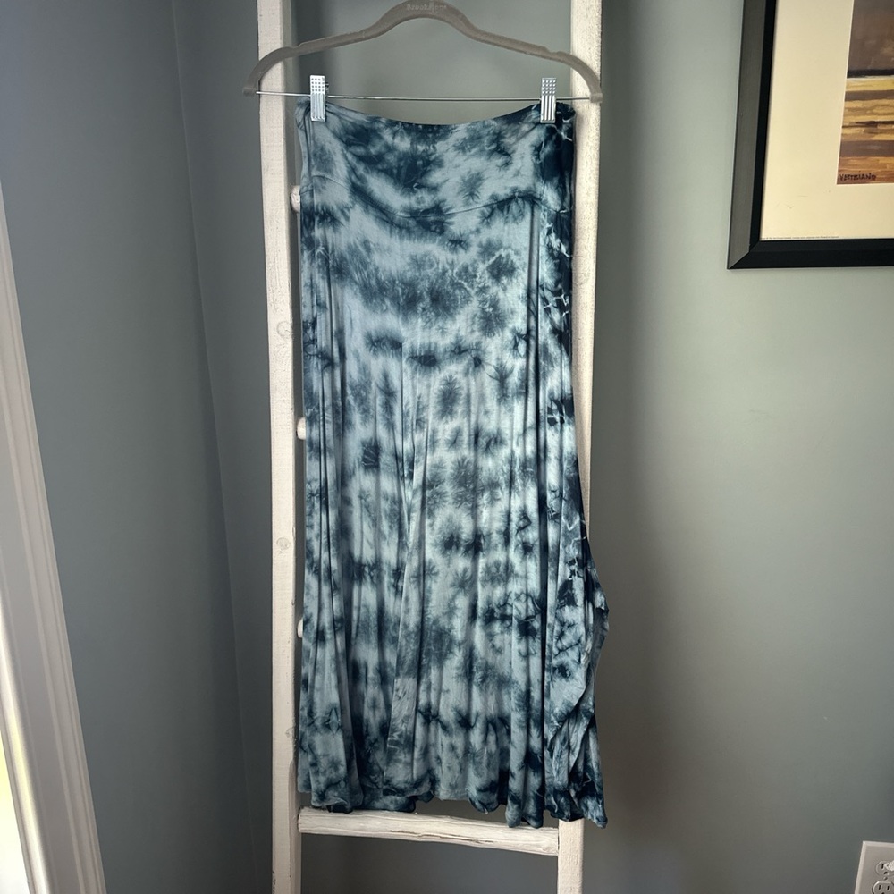 Blue Tie-Dye Women's Pants